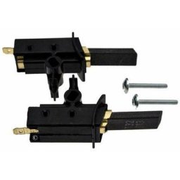 Jeu de 2 charbons moteur (52X5258, 00600883) Lave-linge SAUTER, MASTERCOOK, HOOVER, BRANDT,