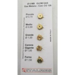 Sachet injecteurs gaz naturel pour cuisiniere - Faure