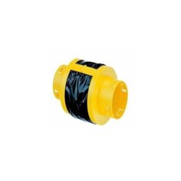 Atlantic - Piege a son compact pour cuisine et sanitaire diamètre 80 Noir et jaune