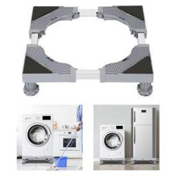 Randaco Base de Machine à Laver Réfrigérateur Chariot Roller Support Roulant pour Sèche Linge lave