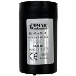 Condensateur De Démarrage 63uf à 80uf 250v à Cosses Faston Pour Moteur Monophasé