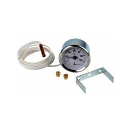 Thermomètre rond et capillaire ø 52 - 0 à 120°C - Thermomètre rond et capillaire ø 52 - 0 à 120°C