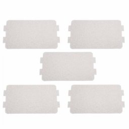 Plaque Mica Micro Ondes, 5 Pièces Feuille De Mica Micro Onde, Remplacement De Couvercle De Guide