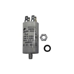 Condensateur 3µF d'origine (481912118102) Lave-vaisselle brandt, arthur martin electrolux, zoppas,