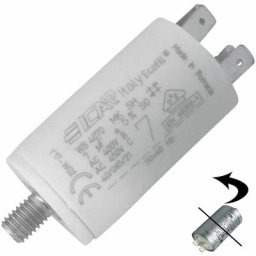 Condensateur 7MF (41039164, 482000079431) Sèche-linge brandt, hoover, rosieres, ostein Candy
