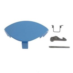 Poignée de hublot bleue (51611-27410) (C00076447, 482000022689) Lave-linge Indesit