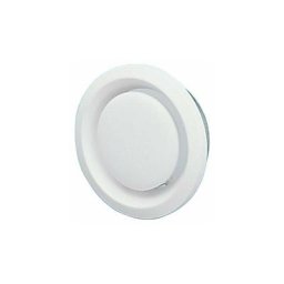 Bouche plastique réglable, de 10 à 75 M3/H, manchette à griffes D80 mm. (ber 80 p) s&p france