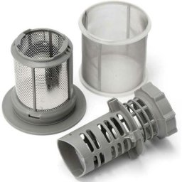 Filtre Lave-Vaisselle Bosch Filtre Métallique + Filet de Tamiz Fin Facile à Remplacer Pour