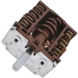 Commutateur plaque electrique 6+0 positions (C00013413) Four, cuisinière brandt, helkina, arthur