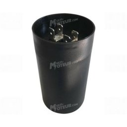 Condensateur Moteur 125/160 μf 250 v Condensateur De Démarrage 46 Mm x 98 Mm (diam. x Haut.) à