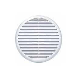 Autogyre - Grille ronde à clipser auto ajustable Ø175mm blanc