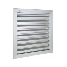 Grille murales d'aération complètes 300 x 300 mm pour le bâtiment 411