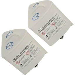 Lot de 2 cartouches anti-calcaire pour centrale vapeur simply and purely Tefal Moulinex