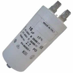 Condensateur 16mF 450V (481281728957, C00074643) Lave-linge brandt, arthur martin electrolux,