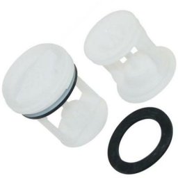 Bouchon / filtre de pompe de vidange d'origine (C00141034, 482000022946) Lave-linge wh, bauknecht,