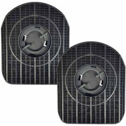Lot de 2 filtres à charbon type 200 (481281718522, CHF200) Hotte kitchenaid, bauknecht, ignis,