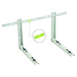 Support mural climatisation avec niveau 160kg - Long bras 560mm - Larg 800mm