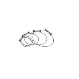 Unelvent - Collier de serrage acier inoxydable Ø80/125 mm (x2) 860097