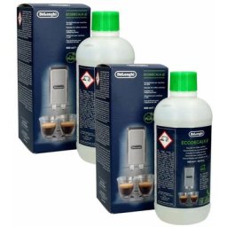 Lot de 2 - Détartrant 500ml ecodecalk (5513296041, AS00006179) Cafetière, Expresso delonghi, beko