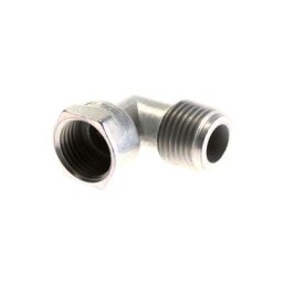 Coude Raccord Gaz 1/2 Joint Plat Pour Table De Cuisson - Z01e711