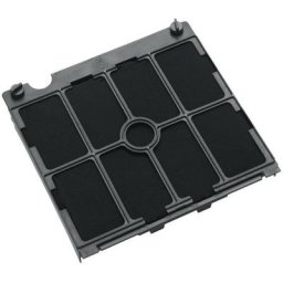 Filtre à charbon longue durée (22,2 x 21,3 x 2,7 cm) avec support MCFE11 pour hotte AEG Electrolux,