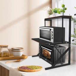 Skecten - Support de Four à Micro-Ondes Étagère de Rangement pour Micro-Ondes Multifonction Etagère