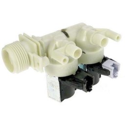 Electrovanne double (C00110333, 482000022813) Lave-linge 53122 Indesit ariston hotpoint, whirlpool,
