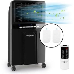 Rafraîchisseur d'air Oneconcept Baltic 360m³/h 65W Noir - Noir