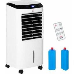 Ventilateur rafraichisseur humidificateur ioniseur 4 en 1 avec télécommande - portable silencieux