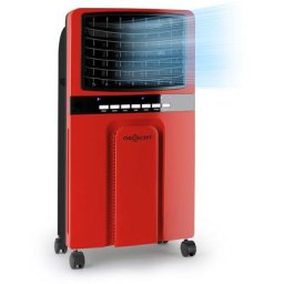 Rafraîchisseur d'air 3 en 1 Oneconcept Baltic Red 400m³/h 65W Rouge - Rouge