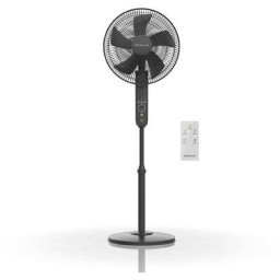 Ventilateur sur pied Newlux W550 Smart 45W 3 vitesses D40cm Noir - Noir