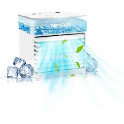 Nexfan Refroidisseur d'air portable led Ventilateur de bureau usb 3 vitesses Climatiseur usb