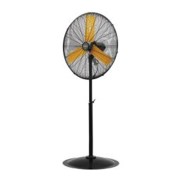 Ventilateur sur pied Stanley Coaxial 118W 3 vitesses D76cm Noir