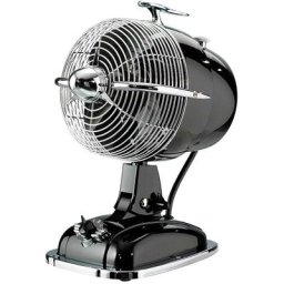 301502 Ventilateur de table retrojet noir/chrome - Casafan