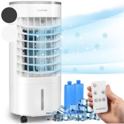 Klarstein - Rafraîchisseur d'air 3 en 1 Skypillar 228m³/h 65W Blanc - Blanc