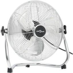 Vidaxl - Ventilateur de sol 3 vitesses 40 cm 40 w Argent