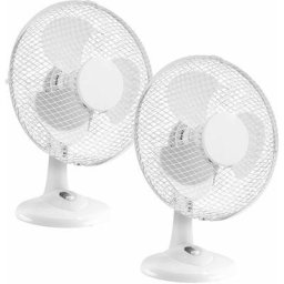 Ventilateur de table EASYMATE RT-30 40W D30cm Blanc