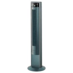 Vortice - Ventilateur colonne oscillant Ariante Tower Super 40W 3 vitesses H1050mm D30.6cm Gris
