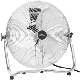 Ventilateur de sol 3 vitesses 55 cm 100 w Vidaxl Argent