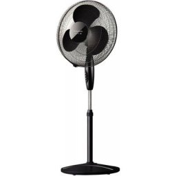 Ventilateur sur pied Taurus Alpatec Greco 16CR Elegance 40W 3 vitesses D40cm Noir - noir