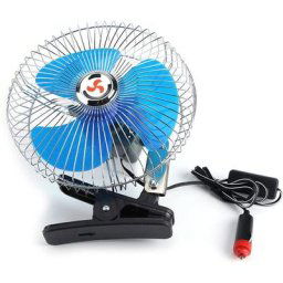 Mini Ventilateur à Clipper 12V 25W, Ventilateur usb de Voiture Puissant et Silencieux pour Le