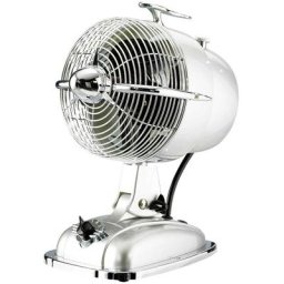 Ventilateur de table Casafan 301503 retrojet argenté/chromé