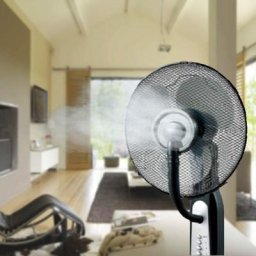Breakling - Ventilateur brumisateur humidificateur interieur 110cm
