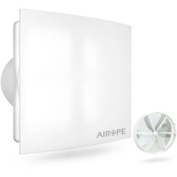 AB-100 mm Ventilateur, vmc, Extracteur d'Air avec Clapet Anti-Retour , Faible Consommation