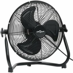 Ventilateur de sol 3 vitesses 55 cm 100 w Noir Vidaxl Noir
