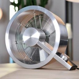 Stadlerform - Ventilateur de table q Connecté 35W 3 vitesses D43cm Gris