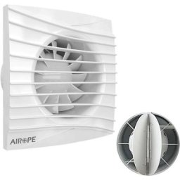 AF-C-100 mm Ventilateur, vmc, Extracteur d'Air avec Clapet Anti-Retour ,Faible Consommation