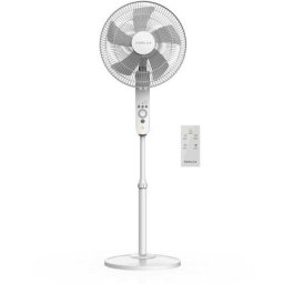 Ventilateur sur pied avec télécommande W550 Smart Blanc - Blanc - Newlux