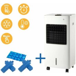 Maxxhome - Rafraîchisseur d'air 3 en 1 Coolstar Air Cooler 8L Ventilateur connecté 486m³/h 75W Blanc