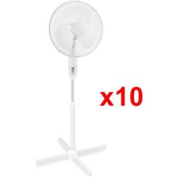 Ventilateur sur pied Easymate RD-40 50W 3 vitesses D40cm Gris
